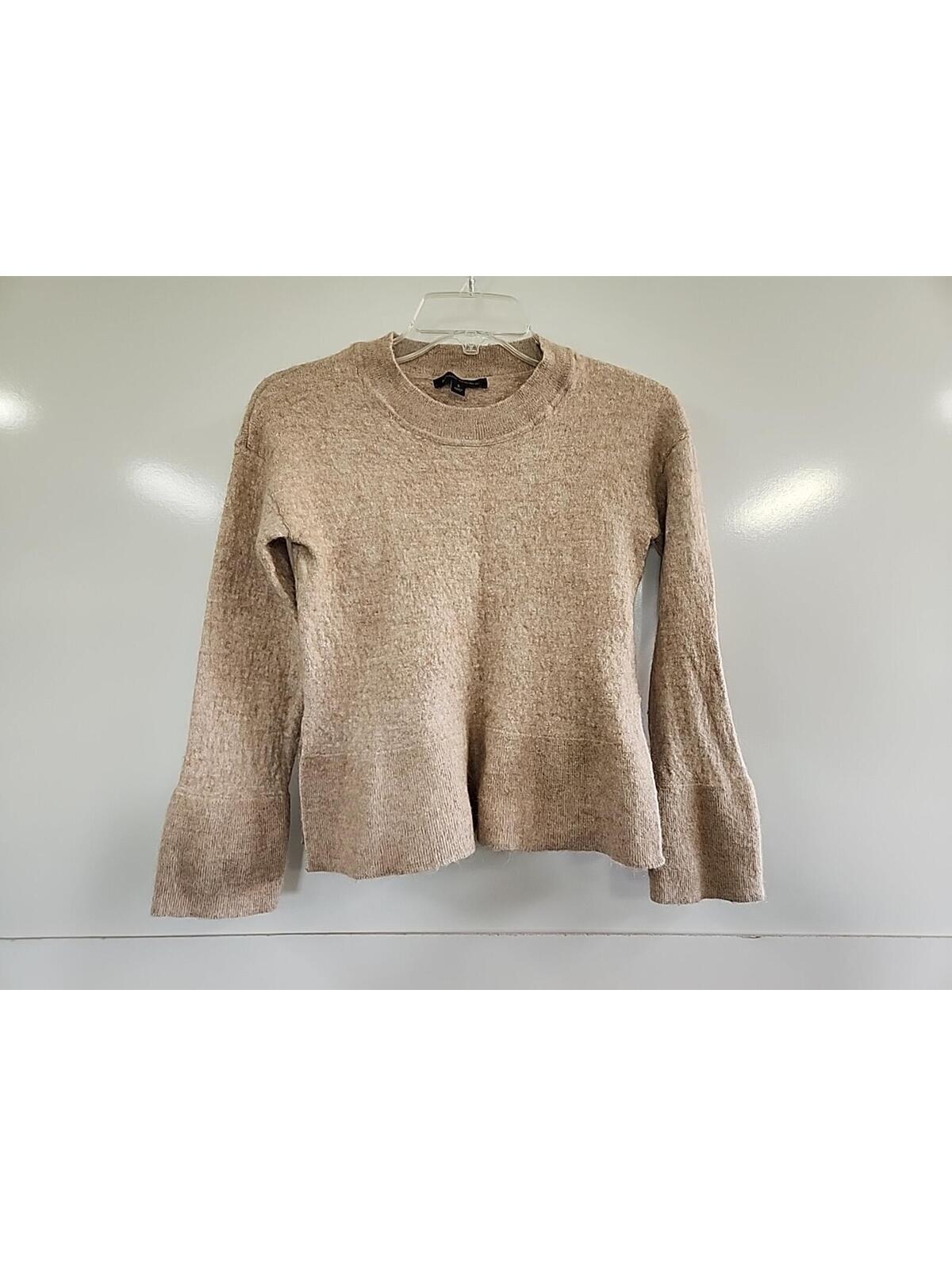 Women's Banana Republic Tan Sweater Wool Size Small Alpaca